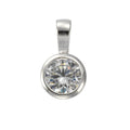 Anhänger Silber 925 rhodiniert Zirkonia