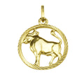 Anhänger 333/- Gelbgold Sternzeichen Stier