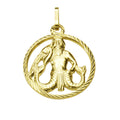 Anhänger 333/- Gelbgold Sternzeichen Wassermann