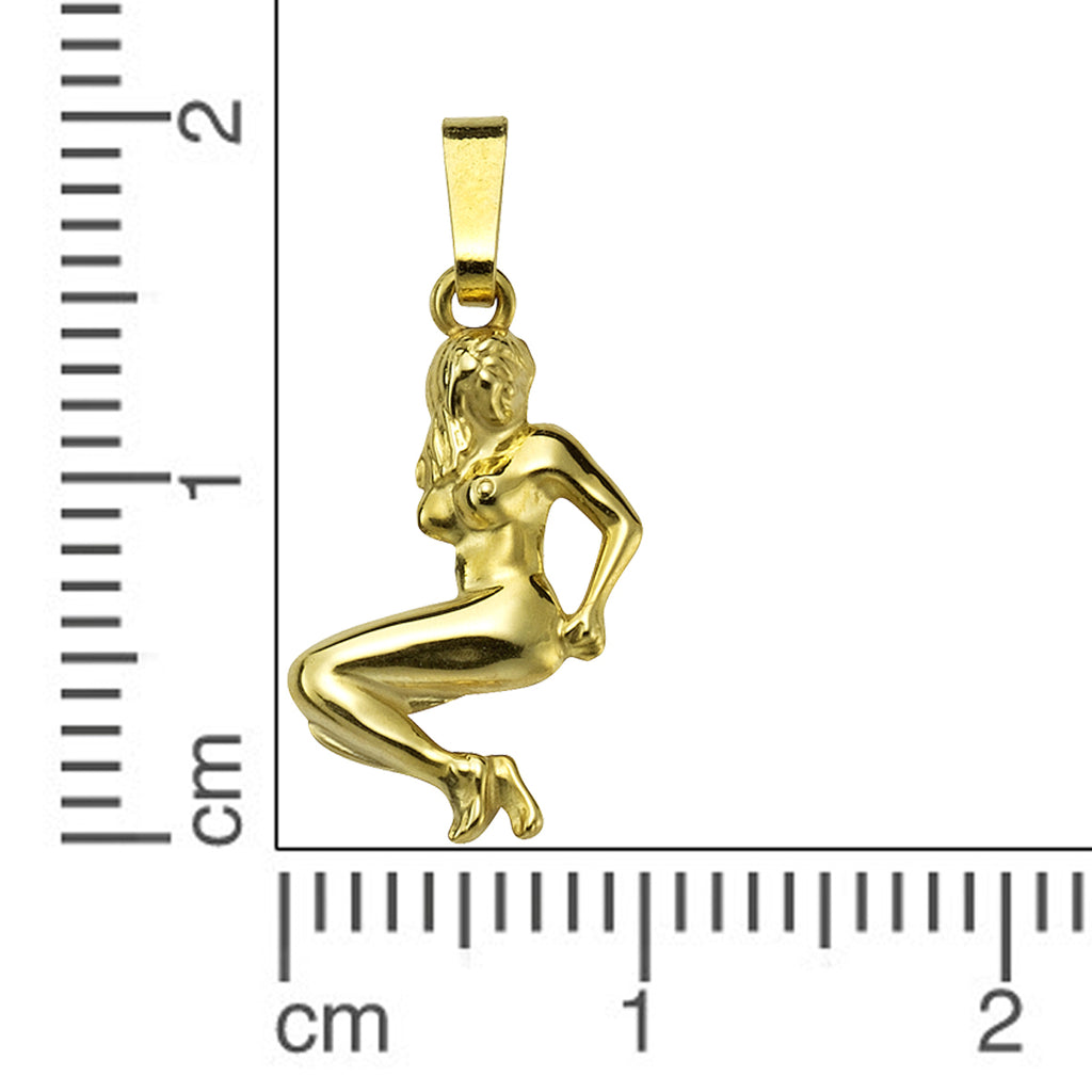 Anhänger Sternzeichen Jungfrau 333/- Gelbgold