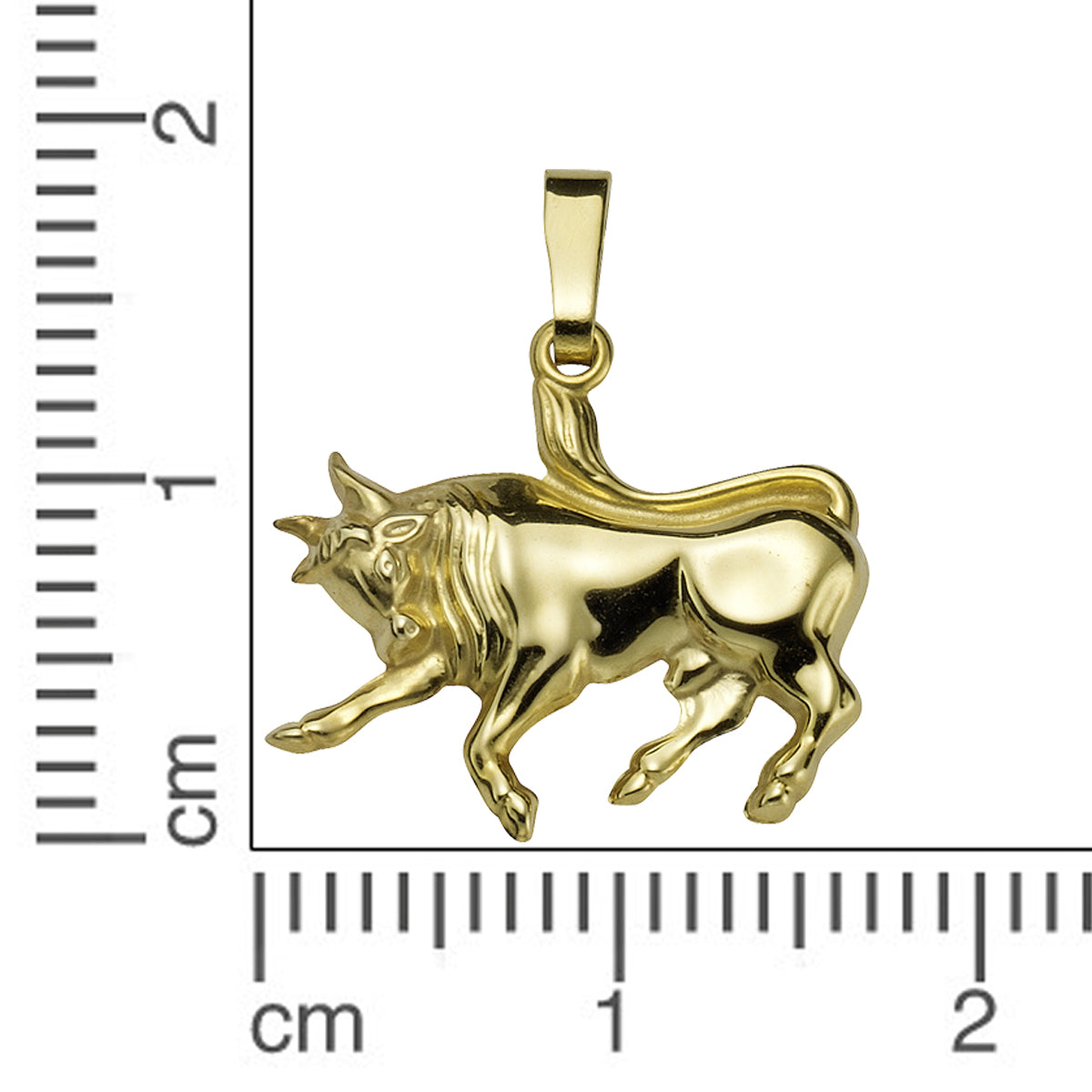 Anhänger Sternzeichen Stier 333/- Gelbgold