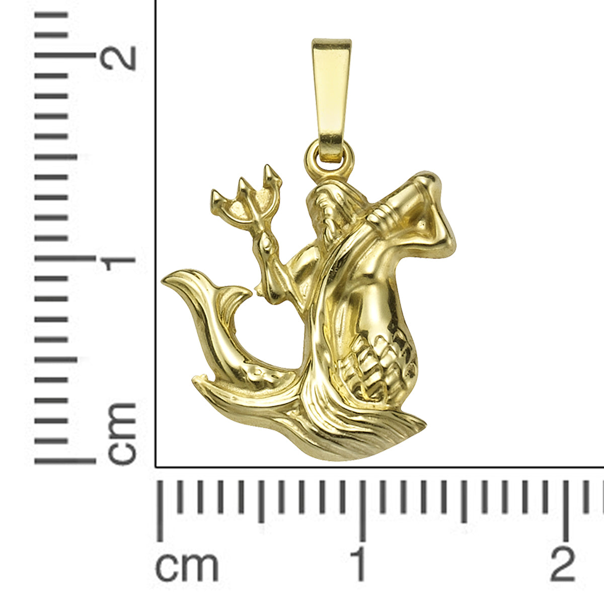 Anhänger Sternzeichen Wassermann 333/- Gelbgold