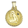 Anhänger Sternzeichen Jungfrau 333/- Gelbgold