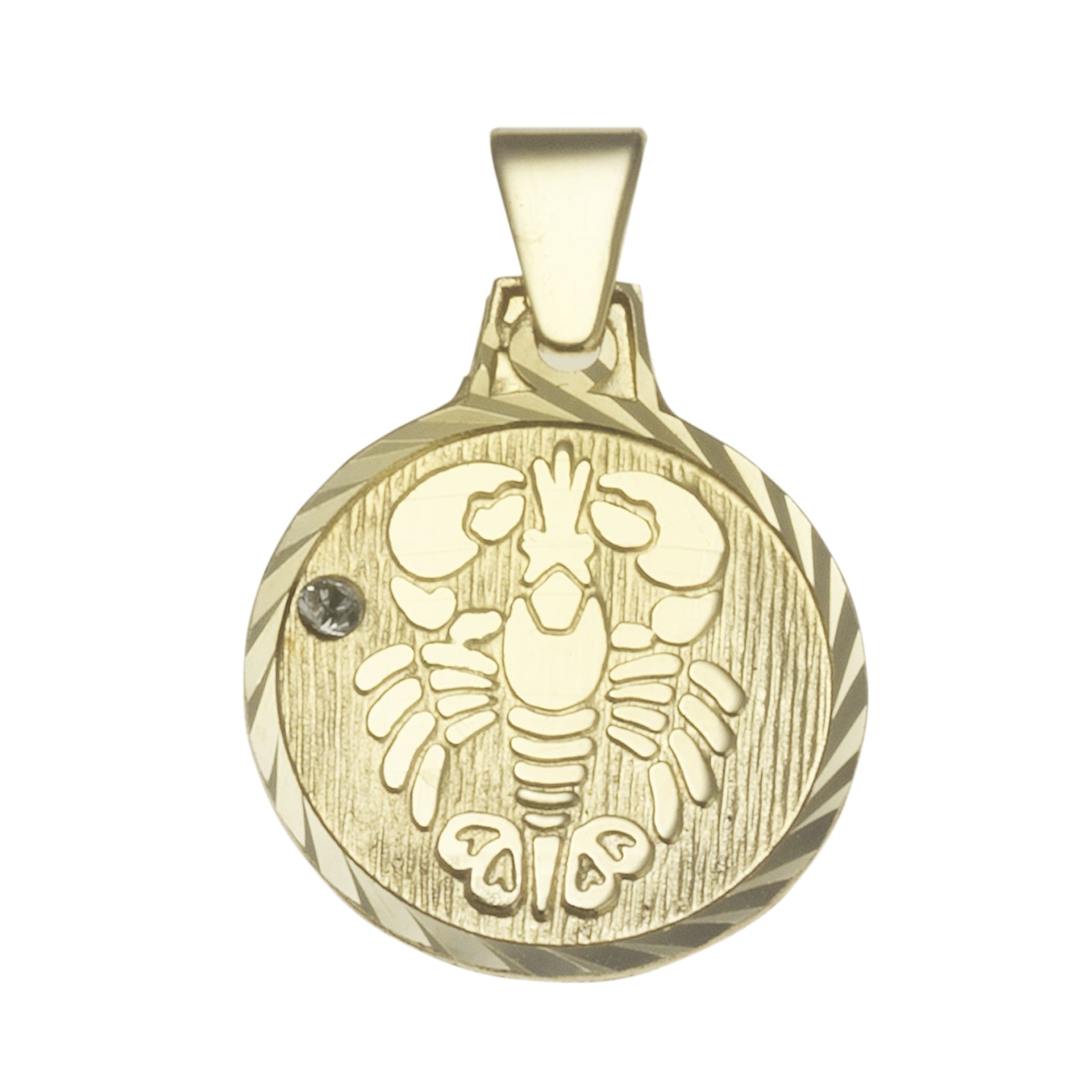 Anhänger Sternzeichen Krebs 333/- Gelbgold