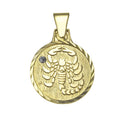 Anhänger Sternzeichen Skorpion 333/- Gelbgold