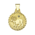 Anhänger Sternzeichen Widder 333/- Gelbgold