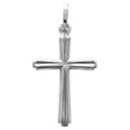 Anhänger 925 Silber rhodiniert Kreuz