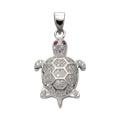 Anhänger 925 Sterling Silber Schildkröte