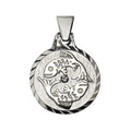 Anhänger 925/- Sterling Silber rhod. Fische
