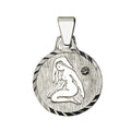 Anhänger 925/- Sterling Silber rhod. Jungfrau