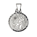 Anhänger 925/- Sterling Silber rhod. Schütze
