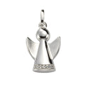 Anhänger 925 Silber Engel Zirkonia weiß