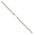 Armband 925 Silber rhodiniert Schildband