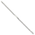 Armband 925 Silber rhodiniert Schildband