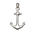 Anhänger 925 Silber rhodiniert Anker