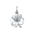 Anhänger 925 Sterling Silber Kleeblatt