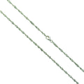 Collier 925 Sterling Silber rhod. Singapur