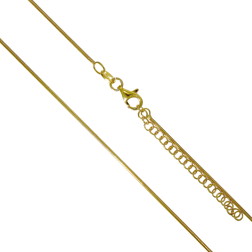 Collier 925/- Sterling Silber vergoldet