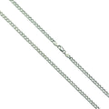 Kette Panzerkette 925-/ Sterling Silber rhod.