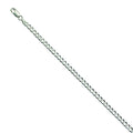 Armband 925 Sterling Silber rhod. Panzerkette