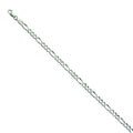 Armband 925 Sterling Silber rhod. Figaroarmband
