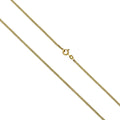 Collier 333 Gold Panzerkette diamantiert