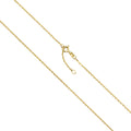 Collier 333 Gold Ankerkette 4-kantig