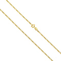 Collier 333 Gold Figarokette