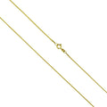 Collier 333 Gold Veneziakette diamantiert