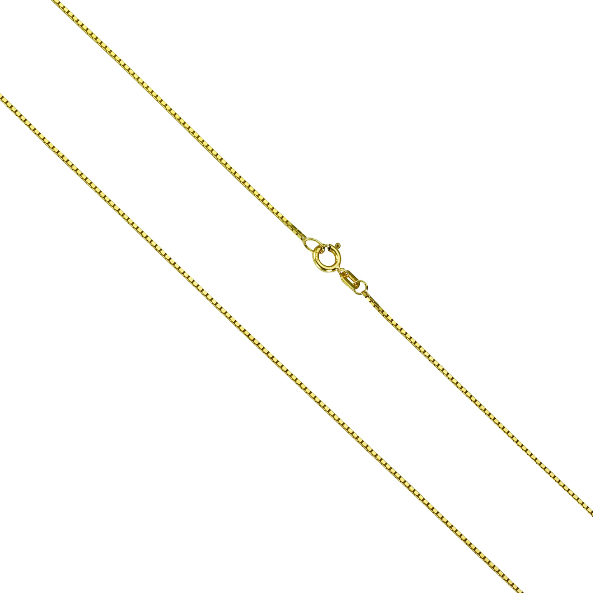 Collier 333 Gold Veneziakette diamantiert