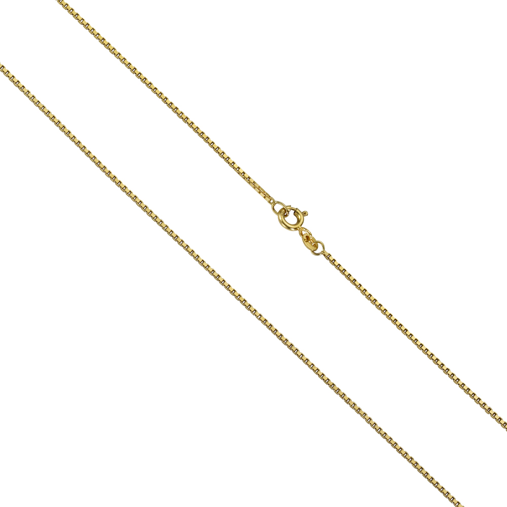Collier 333 Gold Veneziakette diamantiert