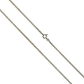 Collier 925 Silber Panzerkette diamantiert