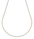 Collier Edelstahl rosévergoldet Ankerkette 2 mm breit