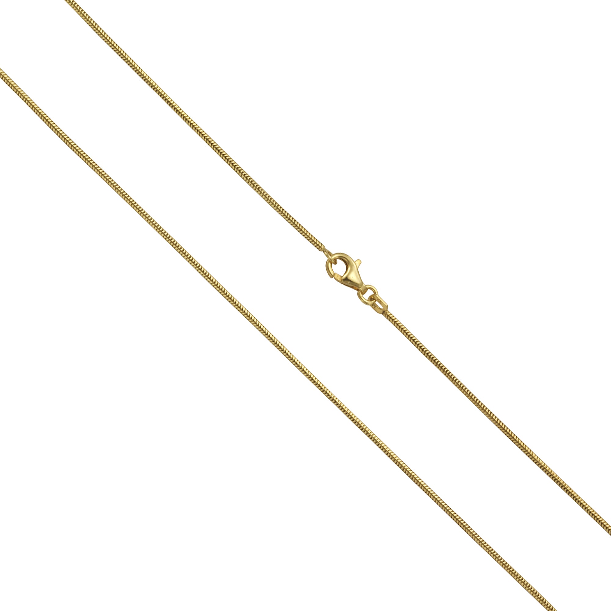 Collier 333 Gold Schlangenkette