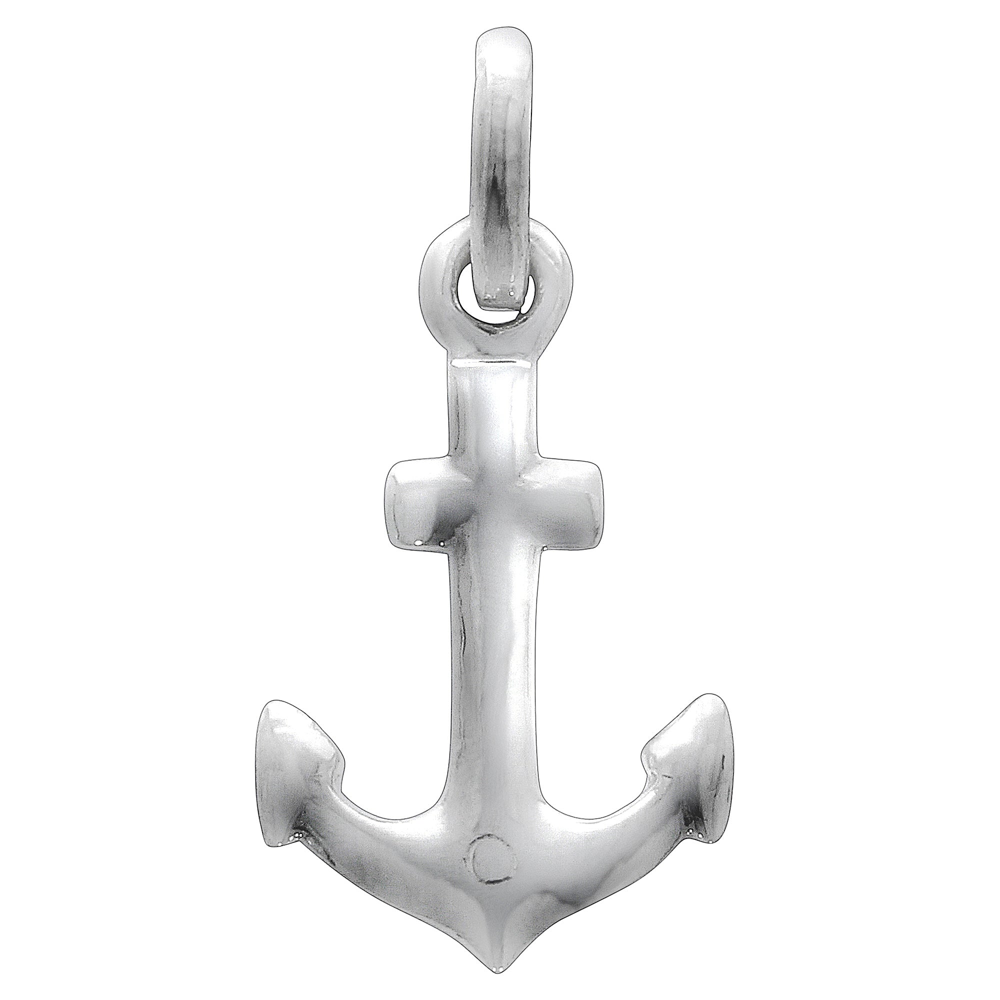 Anhänger 925 Silber rhodiniert Anker