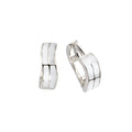 Klappcreolen 925 Sterling Silber Lack