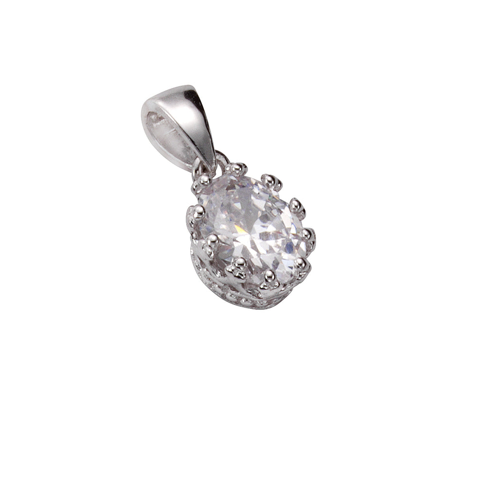 Anhänger Silber 925 rhodiniert Zirkonia