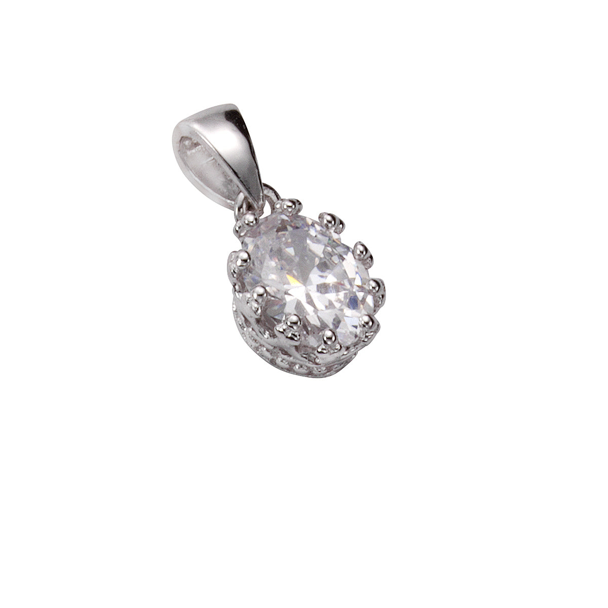 Anhänger Silber 925 rhodiniert Zirkonia