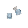 Ohrstecker 925 Sterling Silber Blautopas
