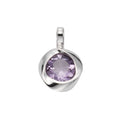 Anhänger 925 Sterling Silber Amethyst