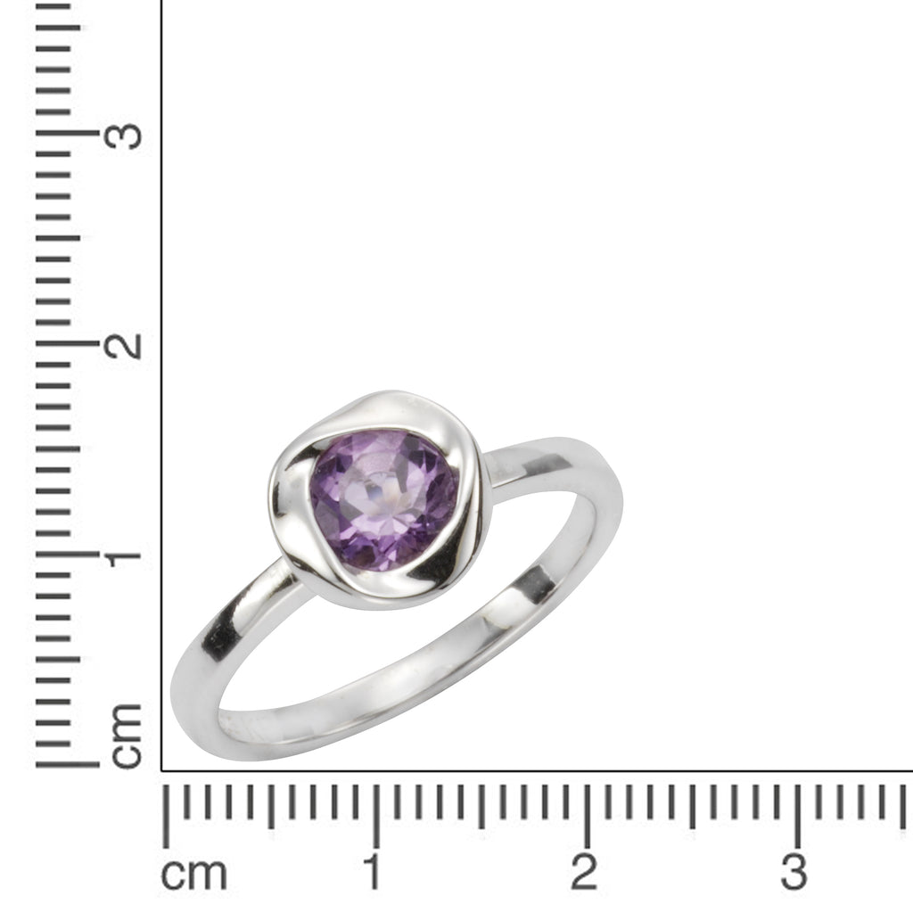 Ring 925-/ Sterling Silber Amethyst