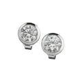 Ohrstecker Silber 925 Zirkonia weiß