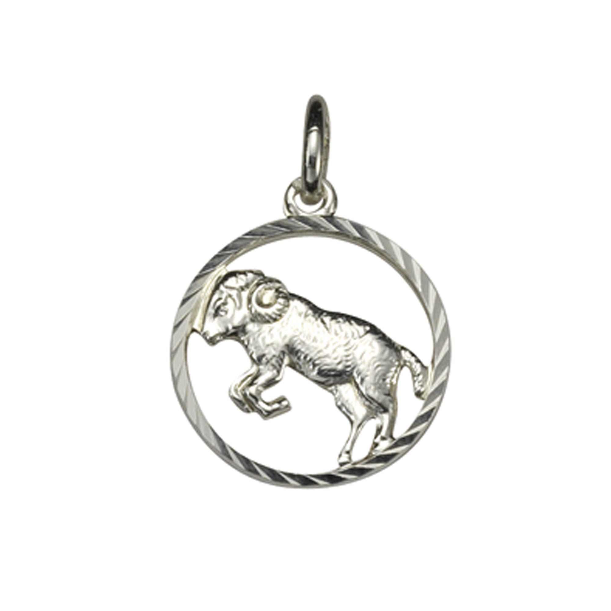 Anhänger 925/- Sterling Silber Sternzeichen Widder