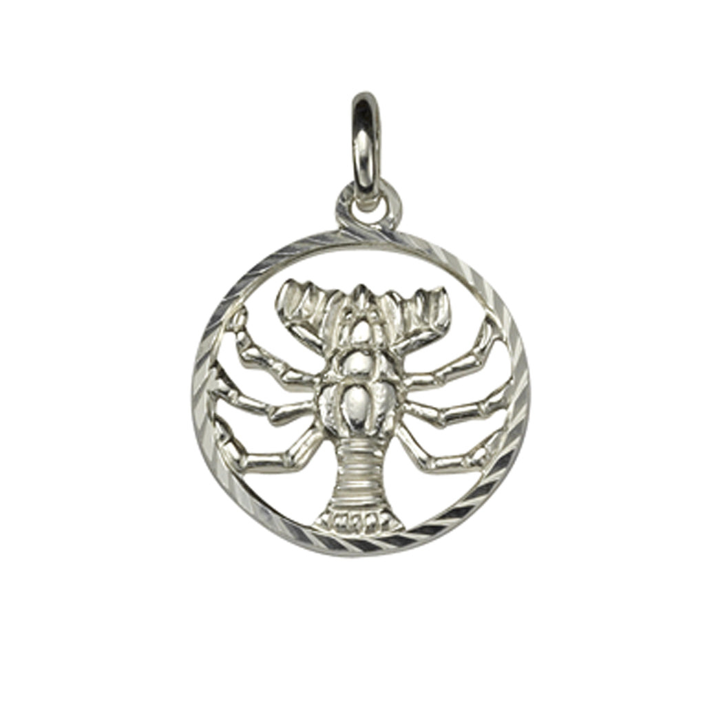 Anhänger 925/- Sterling Silber Sternzeichen Krebs