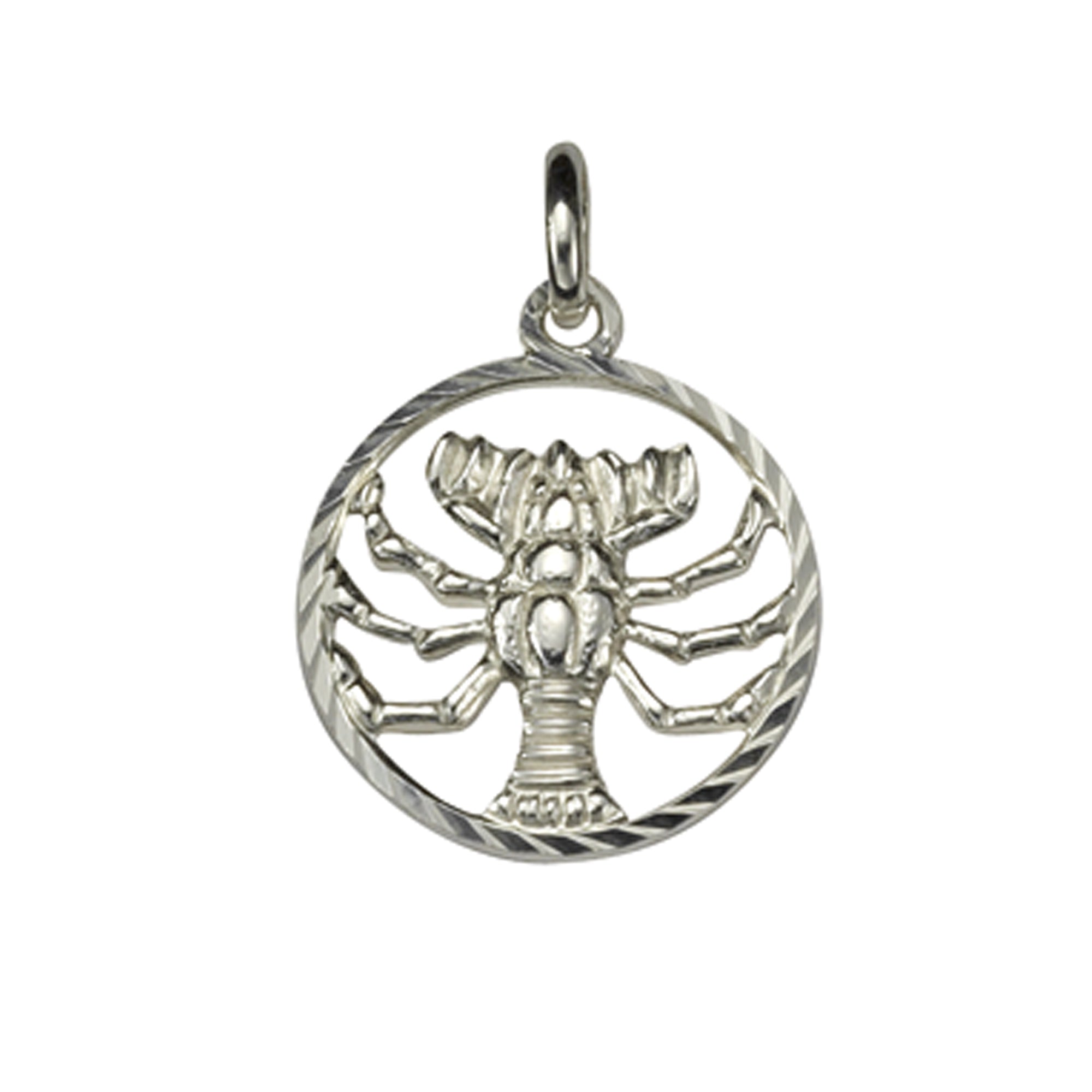 Anhänger 925/- Sterling Silber Sternzeichen Krebs