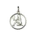 Anhänger 925/- Sterling Silber Sternzeichen Jungfrau