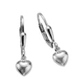 Ohrringe 925 Sterling Silber Herz