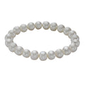 Armband Süßwasserzuchtperlen weiß 8-8,5mm