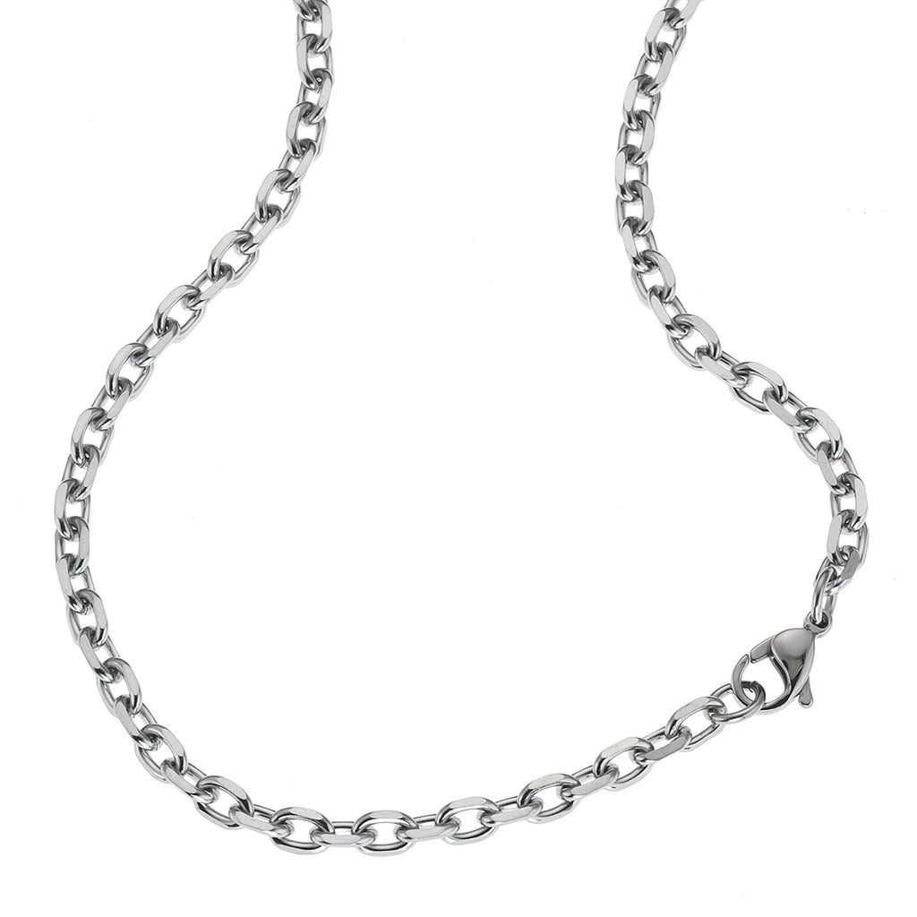 Halskette Edelstahl Ankerkette 4mm breit