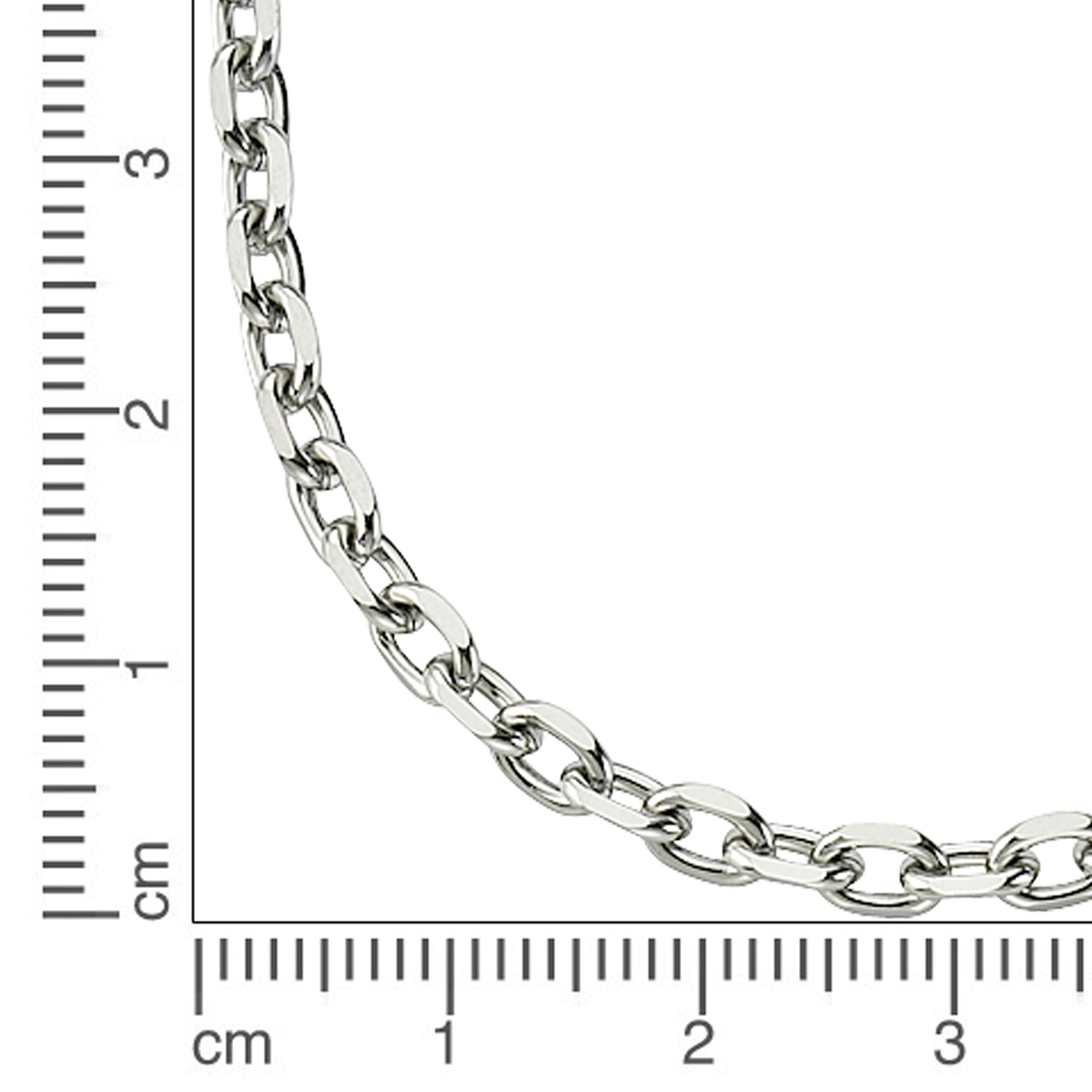 Halskette Edelstahl Ankerkette 4mm breit